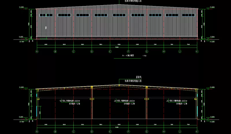 Steel Frame Garment Factory Construction